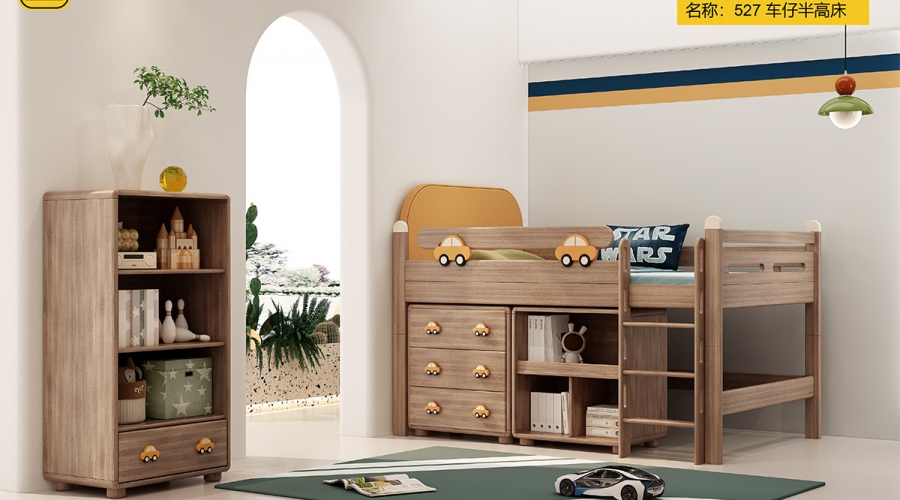 527 车仔半高床